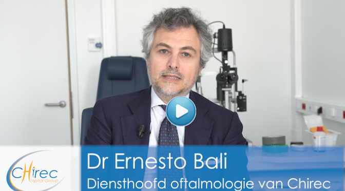 L’ophtalmologie au Chirec: «Mettre toutes nos compétences ensemble» (Dr. E. Bali)