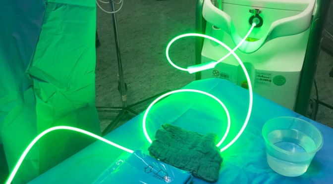 GreenLight laser-vaporisatie van de prostaat