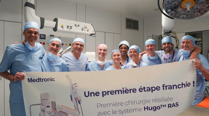 Le CHIREC franchit un cap dans la chirurgie mini-invasive grâce au robot Hugo RAS